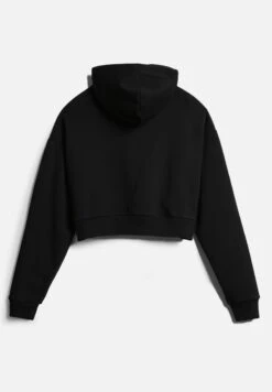 Napapijri B Box Crop- Hoodie - Black -Napapijri 3fc3218e655f44c198c34ae66375c11a