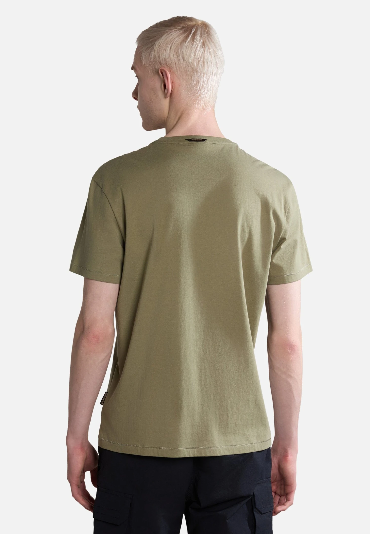 Napapijri Turin - T-Shirt Print - Green Lichen 5 Napapijri Turin - T-Shirt Print - Green Lichen - Afbeelding 3