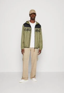 Napapijri A-Raymi Fzh - Lichte Jas - Green Lichen -Napapijri 42d6f0141aaa46e29a1935bee0aa83f8