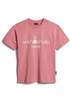 Napapijri Moreno - T-Shirt Print - Pink -Napapijri 435995fcbf3240b28837472e058f3803
