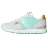 Napapijri Astra - Sneakers Laag - Turquoise Light Grey White -Napapijri 435d330aae2a44b1a16ad92e215bb611