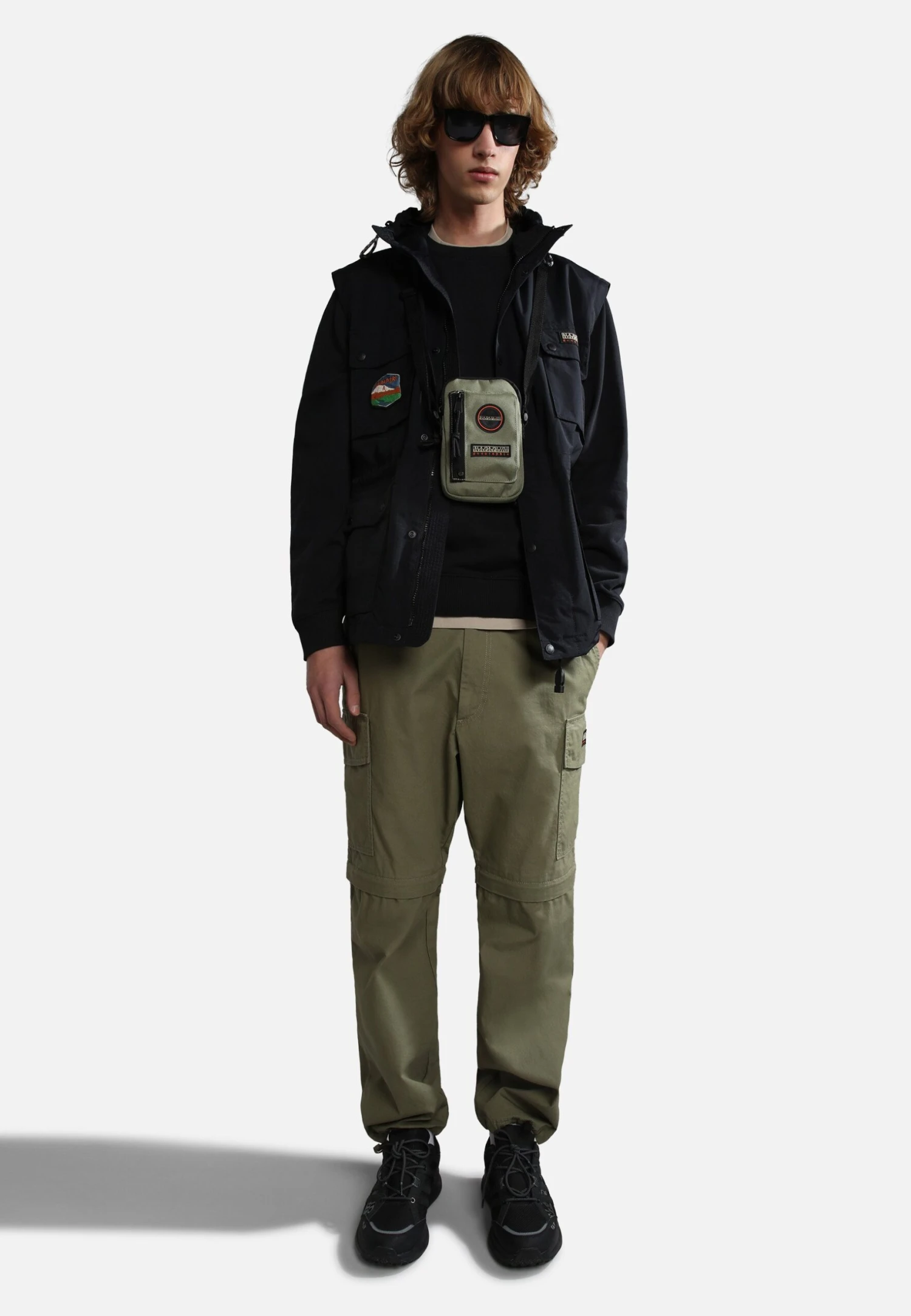 Napapijri Napo Unisex - Sweater - Black 11 Napapijri Napo Unisex - Sweater - Black - Afbeelding 9