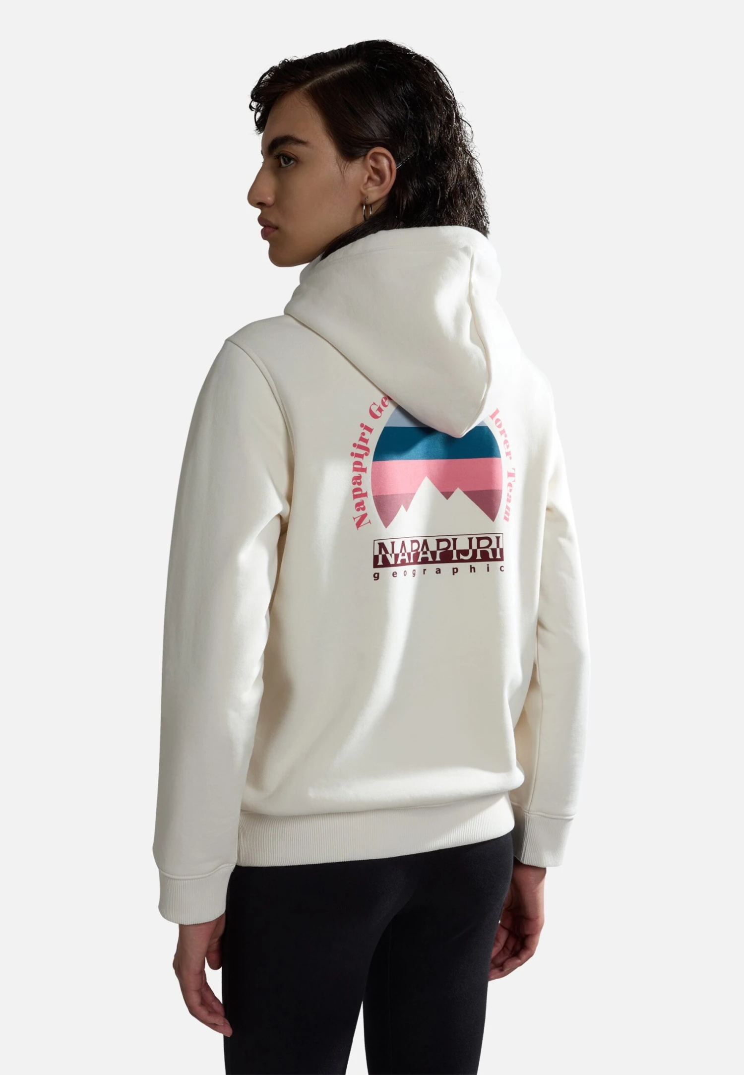 Napapijri B-Rope H 1 - Hoodie - White Whisper 5 Napapijri B-Rope H 1 - Hoodie - White Whisper - Afbeelding 3