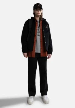 Napapijri S-Quito Ss - T-Shirt Print - Grey -Napapijri 4665f0696b36402f9955b4cc5c70f044