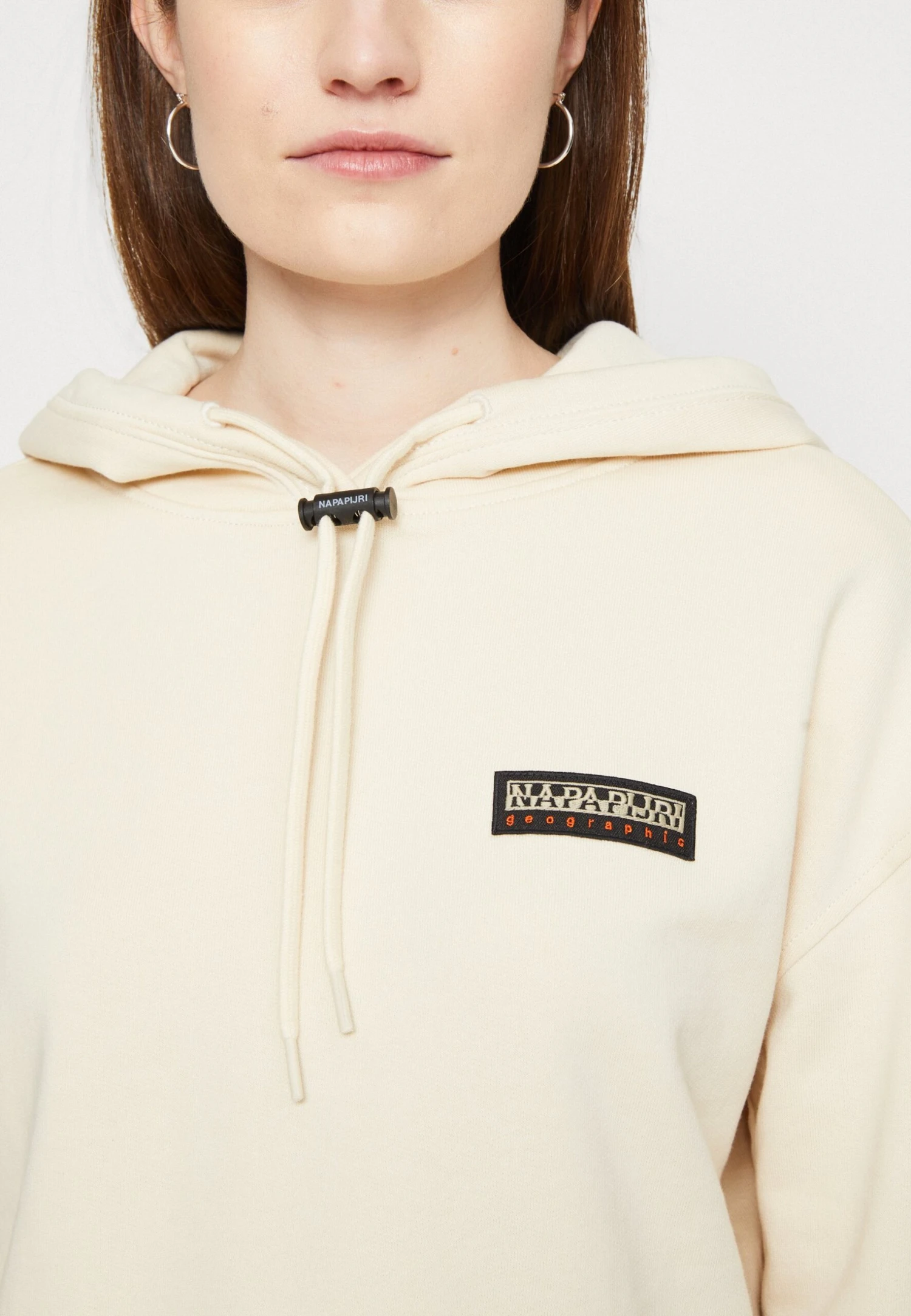 Napapijri Cenepa Crop - Sweater - Whitecap Gray 8 Napapijri Cenepa Crop - Sweater - Whitecap Gray - Afbeelding 6