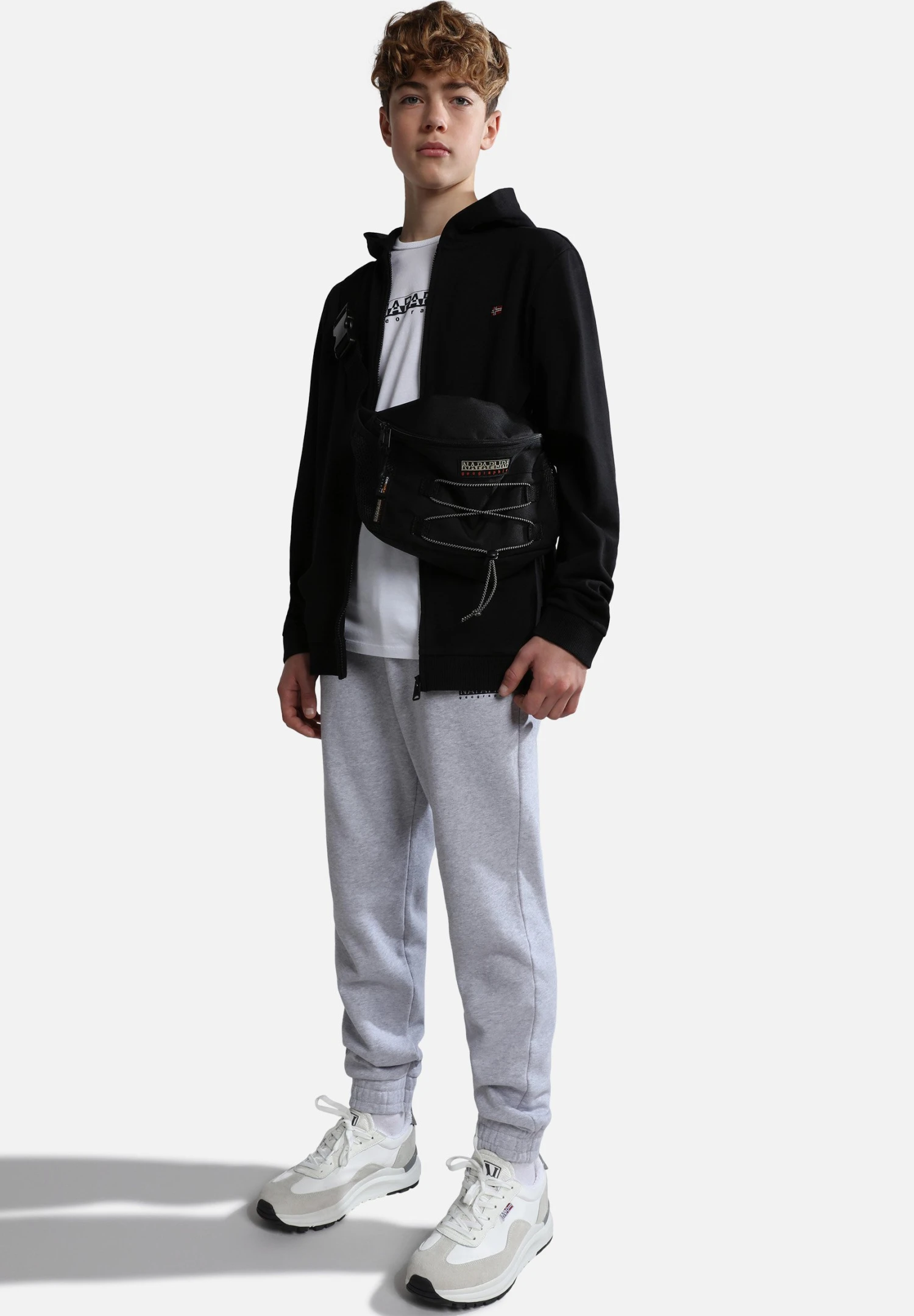 Napapijri S-Box - T-Shirt Print - White Logo Mbt 3 Napapijri S-Box - T-Shirt Print - White Logo Mbt