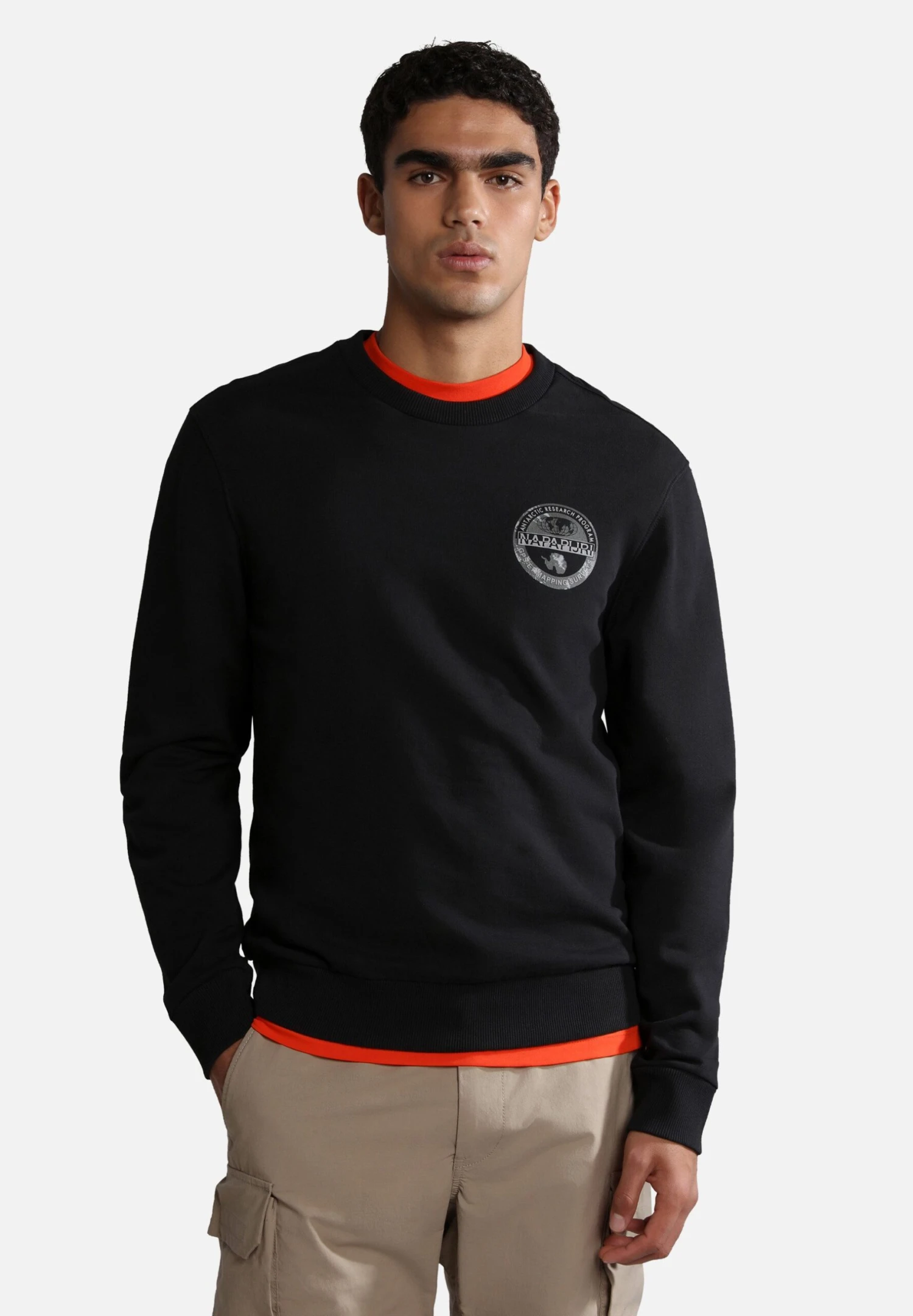 Napapijri Bollo Crew Neck Summer - Sweater - Black 3 Napapijri Bollo Crew Neck Summer - Sweater - Black