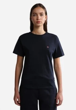 Napapijri Salis- T-Shirt Basic - Blu Marine