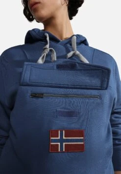 Napapijri Burgee Summer - Hoodie - Blue Ensign -Napapijri 4bf5dab7d76c4a40987771bedd37d9db