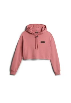 Napapijri Cenepa Crop - Hoodie - Pink Lulu