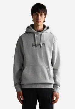 Napapijri B-Box- Hoodie - Medium Grey Melange