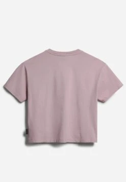 Napapijri S-Morgex W - T-Shirt Basic - Lilac Keep P -Napapijri 4e87adaa2f414fffb653a4ebbb0c49c8