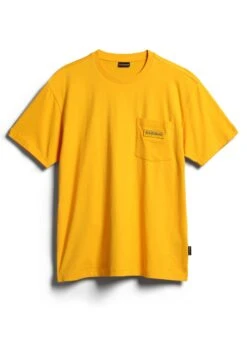 Napapijri S-Morgex - T-Shirt Basic - Yellow Ray -Napapijri 4ef3698a2cb04e71a00c56e9ab9f07e3