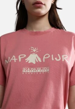 Napapijri Moreno - T-Shirt Print - Pink -Napapijri 4ef716d4ab7f4859b2999d28d3b76bb5