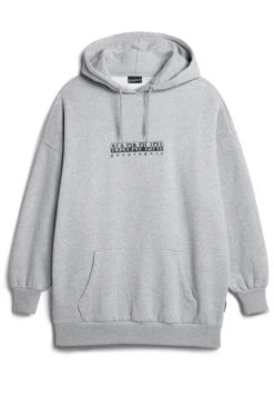 Napapijri B Box - Hoodie - Medium Grey Melange -Napapijri 50785bea432c45b8a3d7d8398505d572
