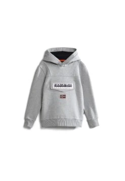 Napapijri Burgee Winter - Hoodie - Medium Grey Melange