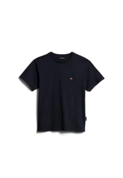 Napapijri Salis- T-Shirt Basic - Blu Marine -Napapijri 524e503922904879afa5388a173b223f