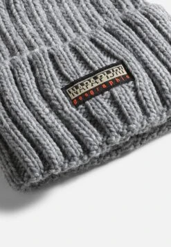Napapijri Fea - Muts - Medium Grey Melange -Napapijri 52f28009d10f4ca4baed2c08da01c83f