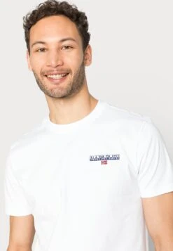 Napapijri Ice - T-Shirt Basic - Bright White -Napapijri 53d75d9f67b649cd968fc1917e5eebe0