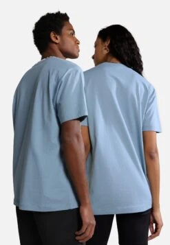 Napapijri Daule - T-Shirt Print - Blue Faded Bb -Napapijri 53e2d65807c442eda705325ae41e37e4