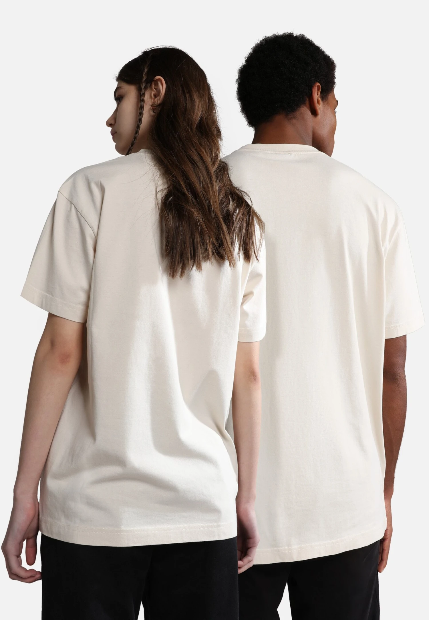 Napapijri S-Quito Ss - T-Shirt Print - Whitecap Gray 4 Napapijri S-Quito Ss - T-Shirt Print - Whitecap Gray - Afbeelding 2