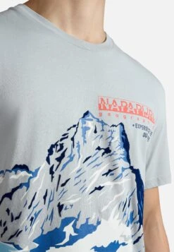 Napapijri S-Forsteri - T-Shirt Print - Gray Ghost 11 Napapijri S-Forsteri - T-Shirt Print - Gray Ghost -Napapijri 568556dfd0134dd9a33a5b5ae153acfa