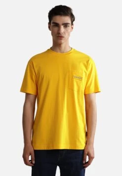 Napapijri S-Morgex - T-Shirt Basic - Yellow Ray