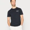 Napapijri Ice - T-Shirt Basic - Blu Marine 2 Napapijri Ice - T-Shirt Basic - Blu Marine -Napapijri 587099fd50544f95ba7b6e518241746f