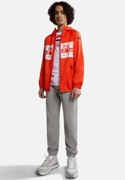 Napapijri Zamora - T-Shirt Print - Flag Colored Fj2