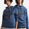 Napapijri Burgee Summer - Hoodie - Blue Ensign -Napapijri 5a985a6fc9924b9aa1c051406325ef3d