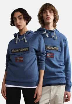 Napapijri Burgee Summer - Hoodie - Blue Ensign
