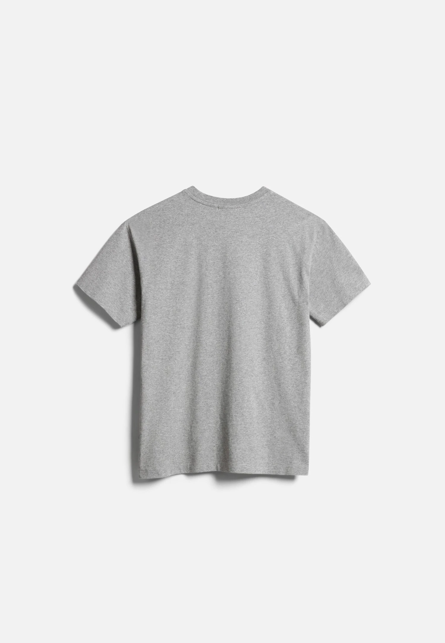 Napapijri S-Box W Ss - T-Shirt Print - Medium Grey Melange 4 Napapijri S-Box W Ss - T-Shirt Print - Medium Grey Melange - Afbeelding 2