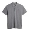 Napapijri Ealis - Poloshirt - Medium Grey Melange -Napapijri 5f112391c1e3482e8ae8a68cff57cfde
