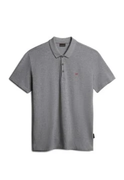 Napapijri Ealis - Poloshirt - Medium Grey Melange