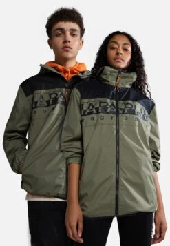 Napapijri A-Raymi Fzh - Lichte Jas - Green Lichen