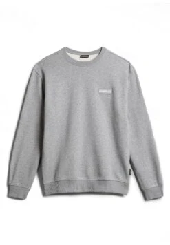 Napapijri B Morgex - Sweater - Medium Grey Melange -Napapijri 612ec7cf4b5a490b8375a60dd6336b90