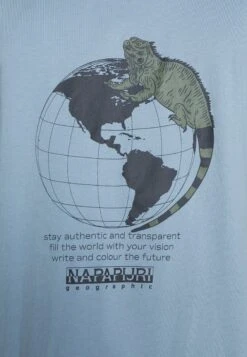 Napapijri Unisex - T-Shirt Print - Blue 13 Napapijri Unisex - T-Shirt Print - Blue -Napapijri 622c606f78a24978b70881f31866b832