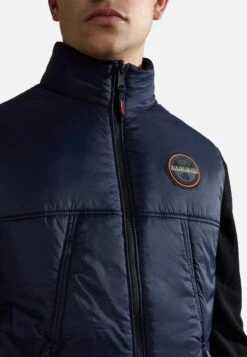 Napapijri A Hubert V - Bodywarmer - Blu Marine -Napapijri 63bb208f821f4f89a0d12fce538f7da4
