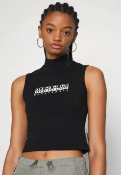 Napapijri Box- Top - Black -Napapijri 6772e7b693d84ba698d6ca04115adbae
