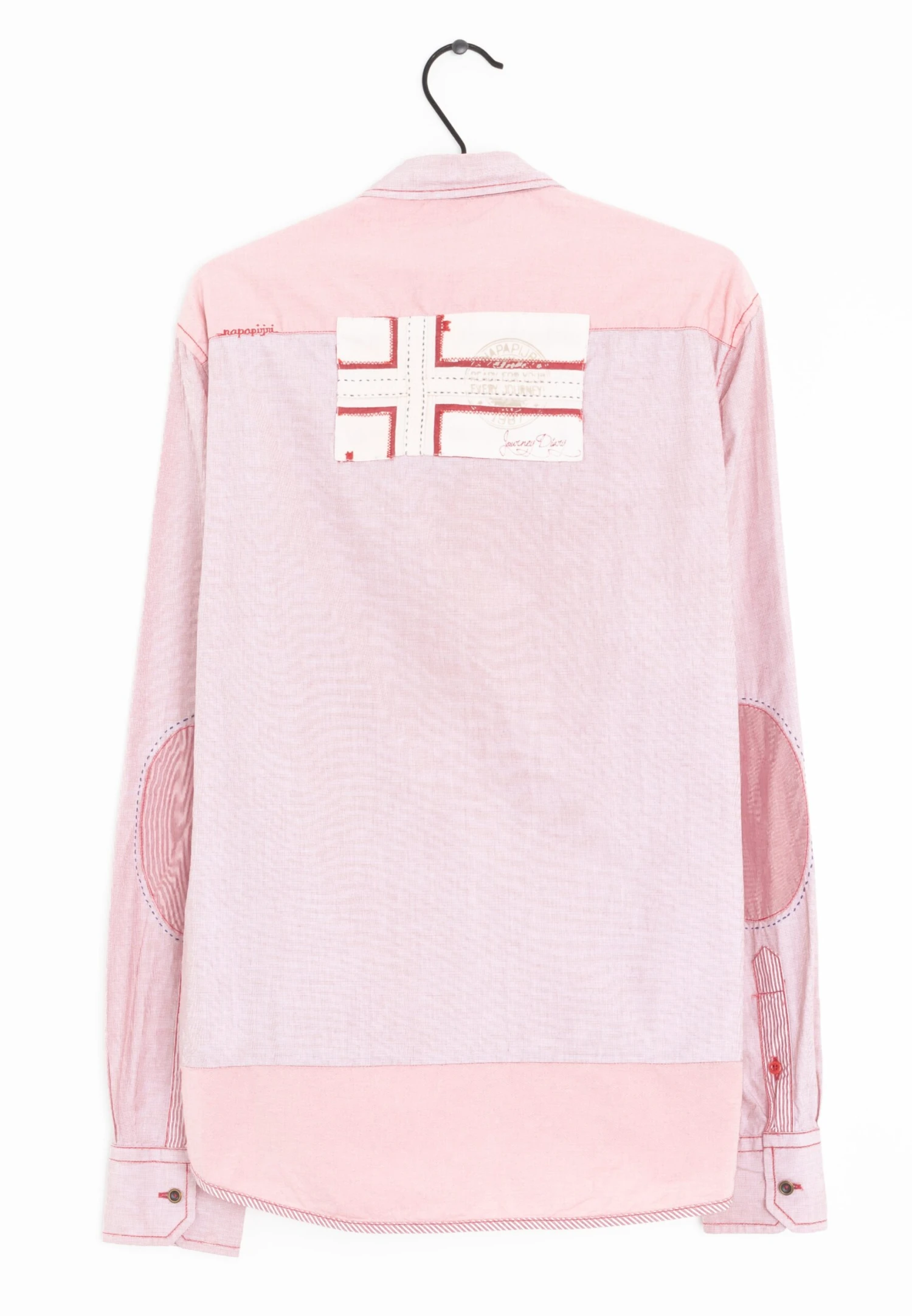 Napapijri Overhemd - Pink 4 Napapijri Overhemd - Pink - Afbeelding 2