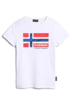 Napapijri Zamora - T-Shirt Print - Flag Colored Fj2 -Napapijri 6d2082913f3f494e9117d02ac11c57c5