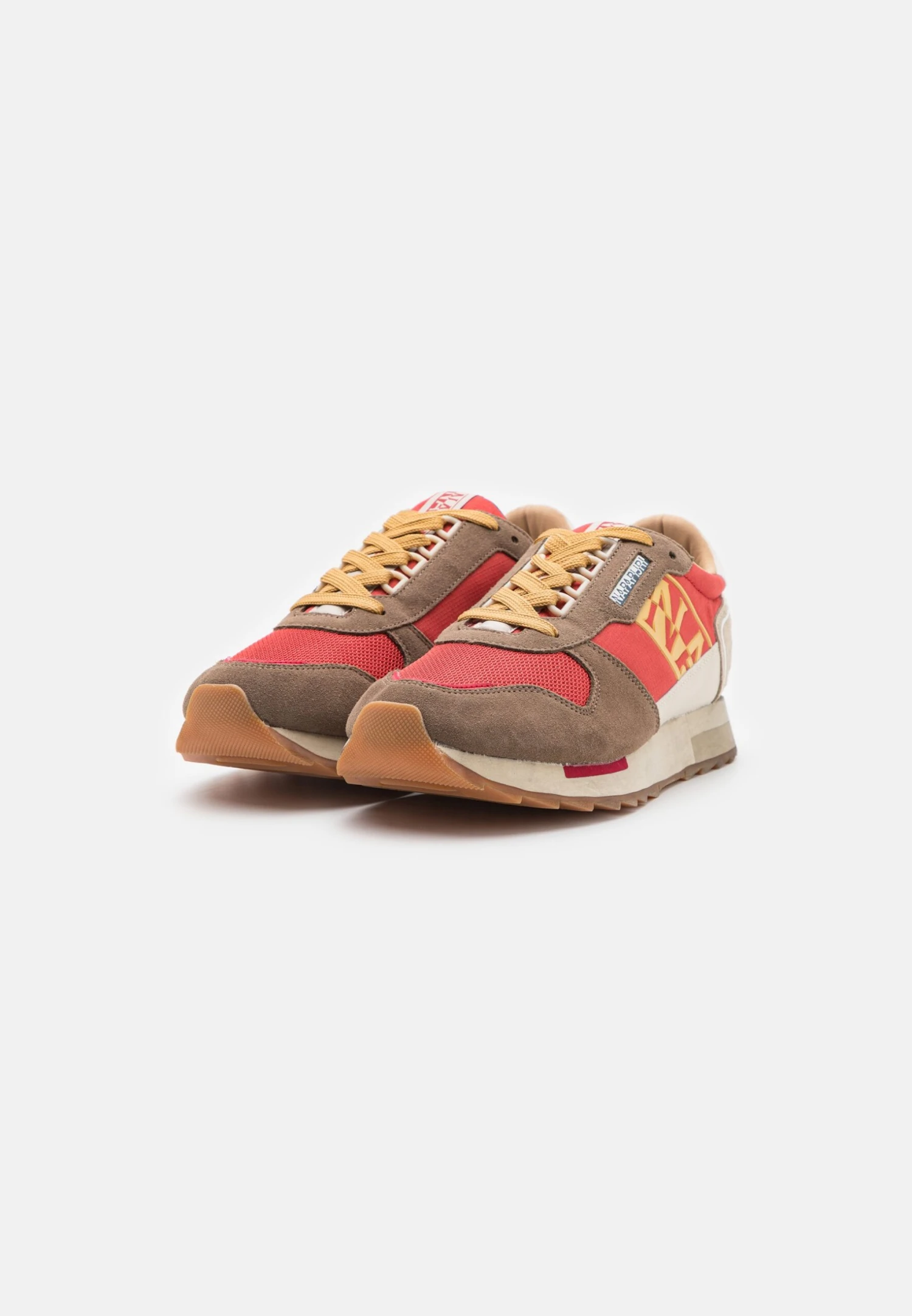Napapijri Virtus - Sneakers Laag - Red/Brown 4 Napapijri Virtus - Sneakers Laag - Red/Brown - Afbeelding 2
