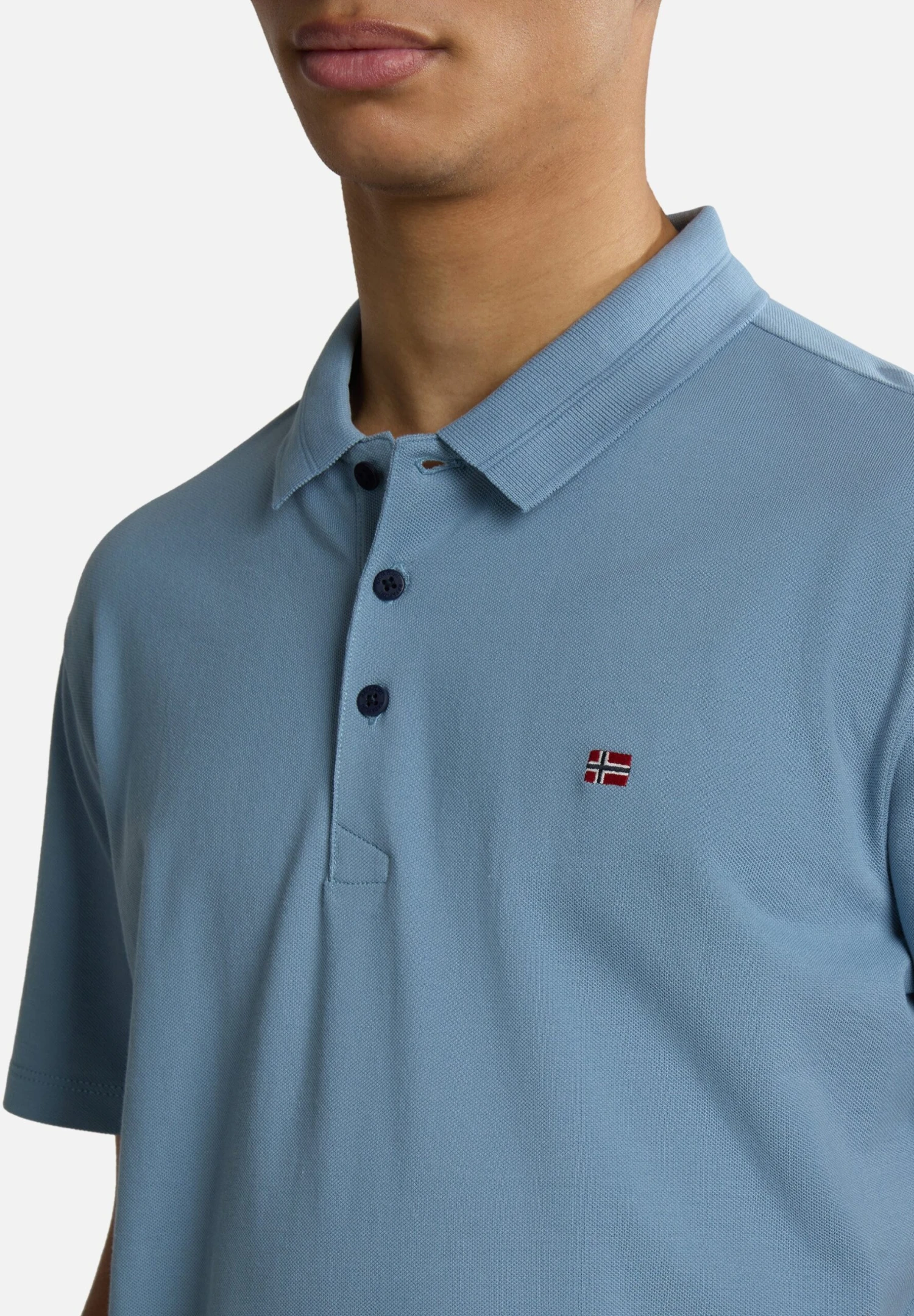 Napapijri Ealis - Poloshirt - Blue Faded Bb 6 Napapijri Ealis - Poloshirt - Blue Faded Bb - Afbeelding 4
