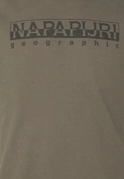 Napapijri Santiago- T-Shirt Print - Gray Granit -Napapijri 6eed3b8990c549f086cc597d8c40c63a