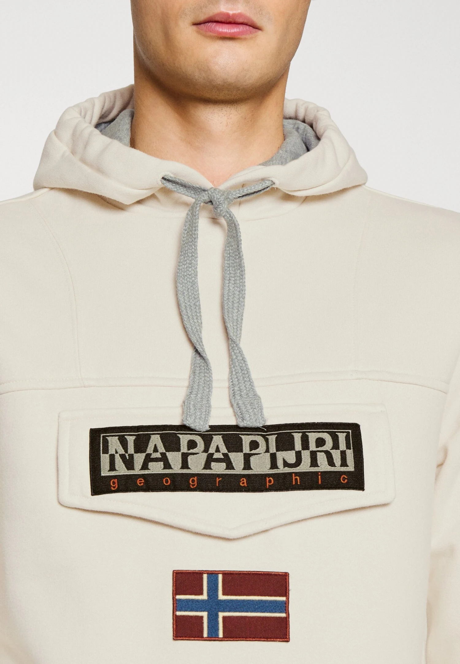 Napapijri Burgee Wint- Sweater - Whitecap/Gray 7 Napapijri Burgee Wint- Sweater - Whitecap/Gray - Afbeelding 5