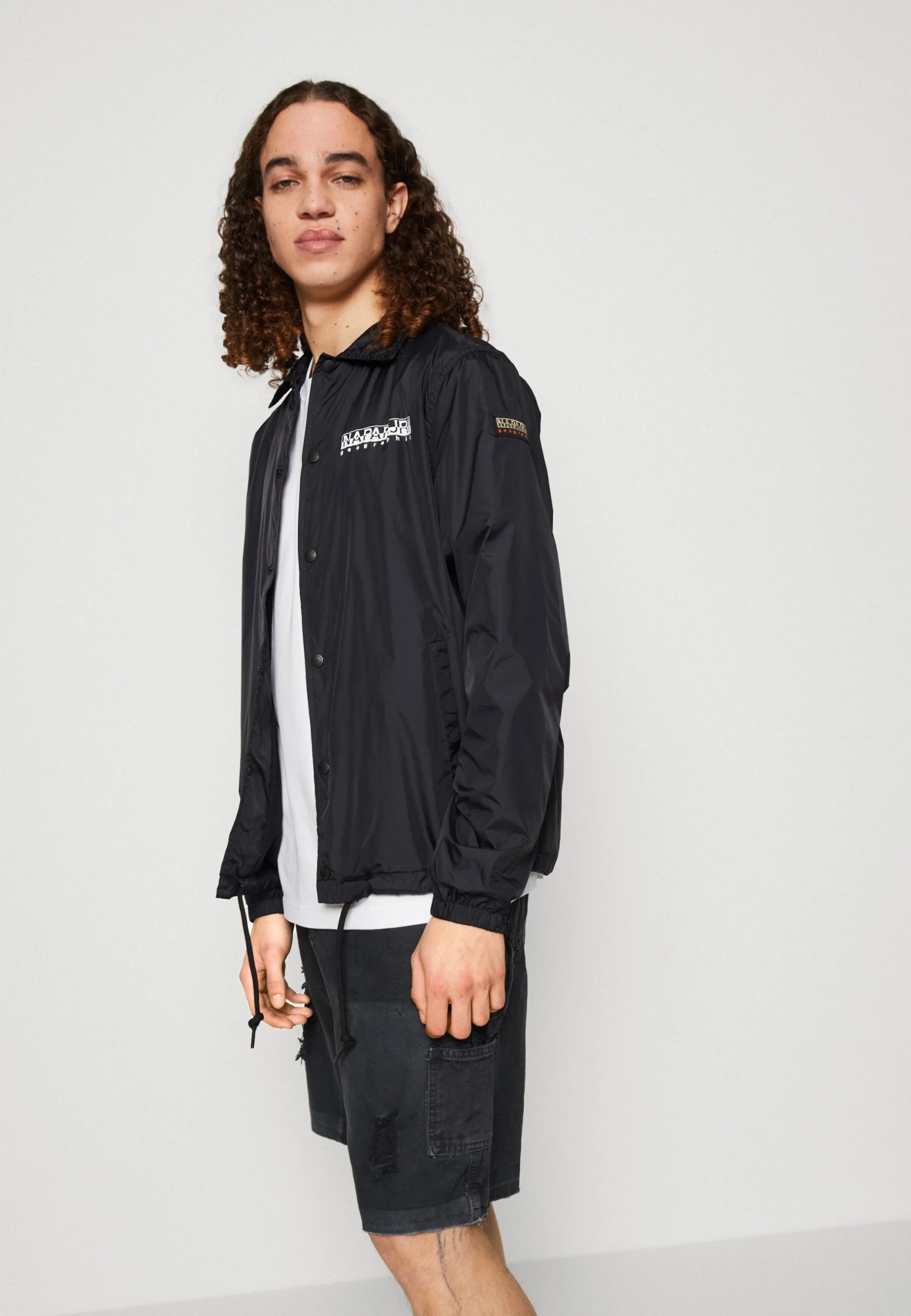 Napapijri Canar Unisex - Lichte Jas - Black 6 Napapijri Canar Unisex - Lichte Jas - Black - Afbeelding 4