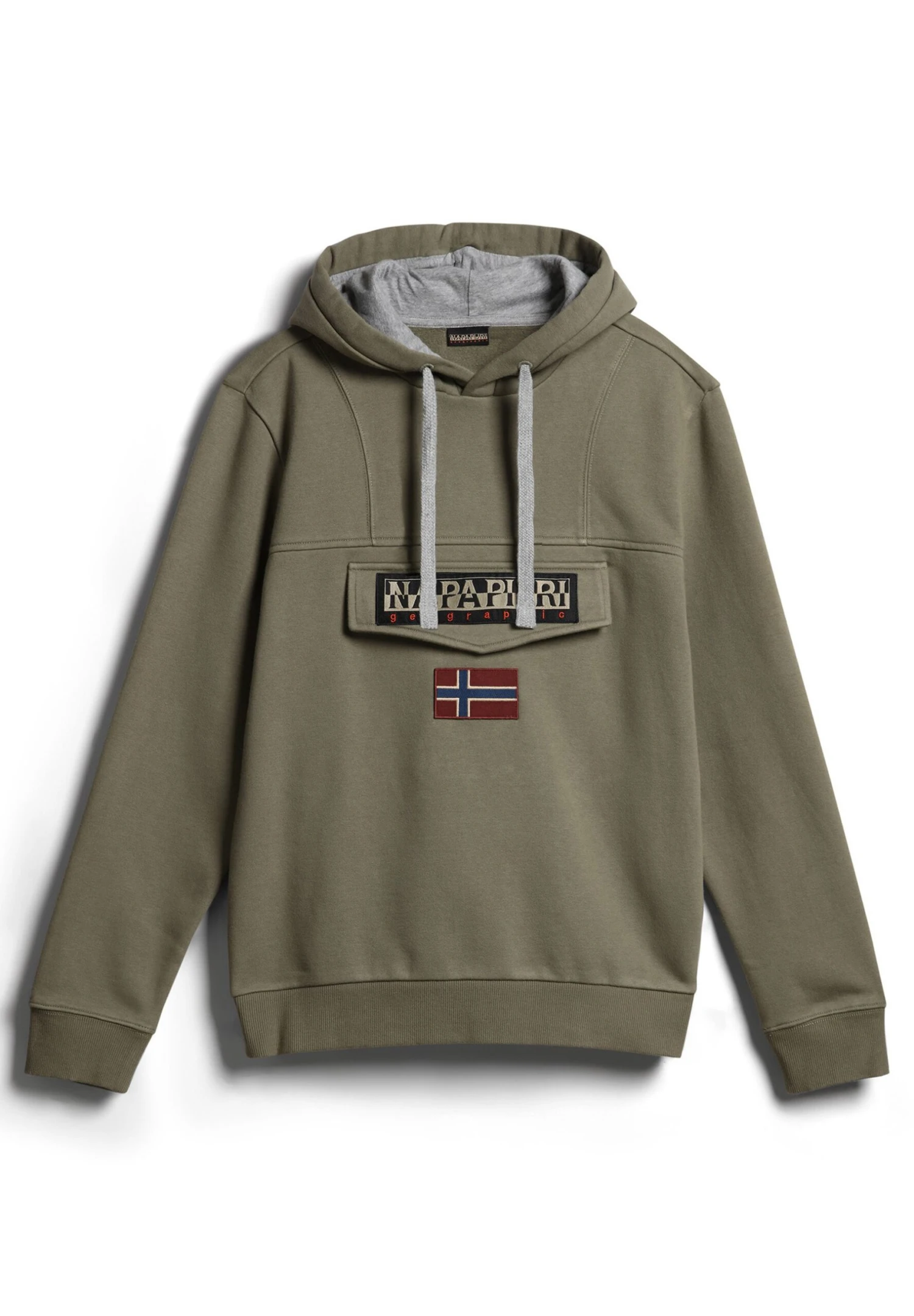 Napapijri Burgee- Hoodie - Green Lichen 8 Napapijri Burgee- Hoodie - Green Lichen - Afbeelding 6