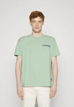 Napapijri Unisex - T-Shirt Print - Green