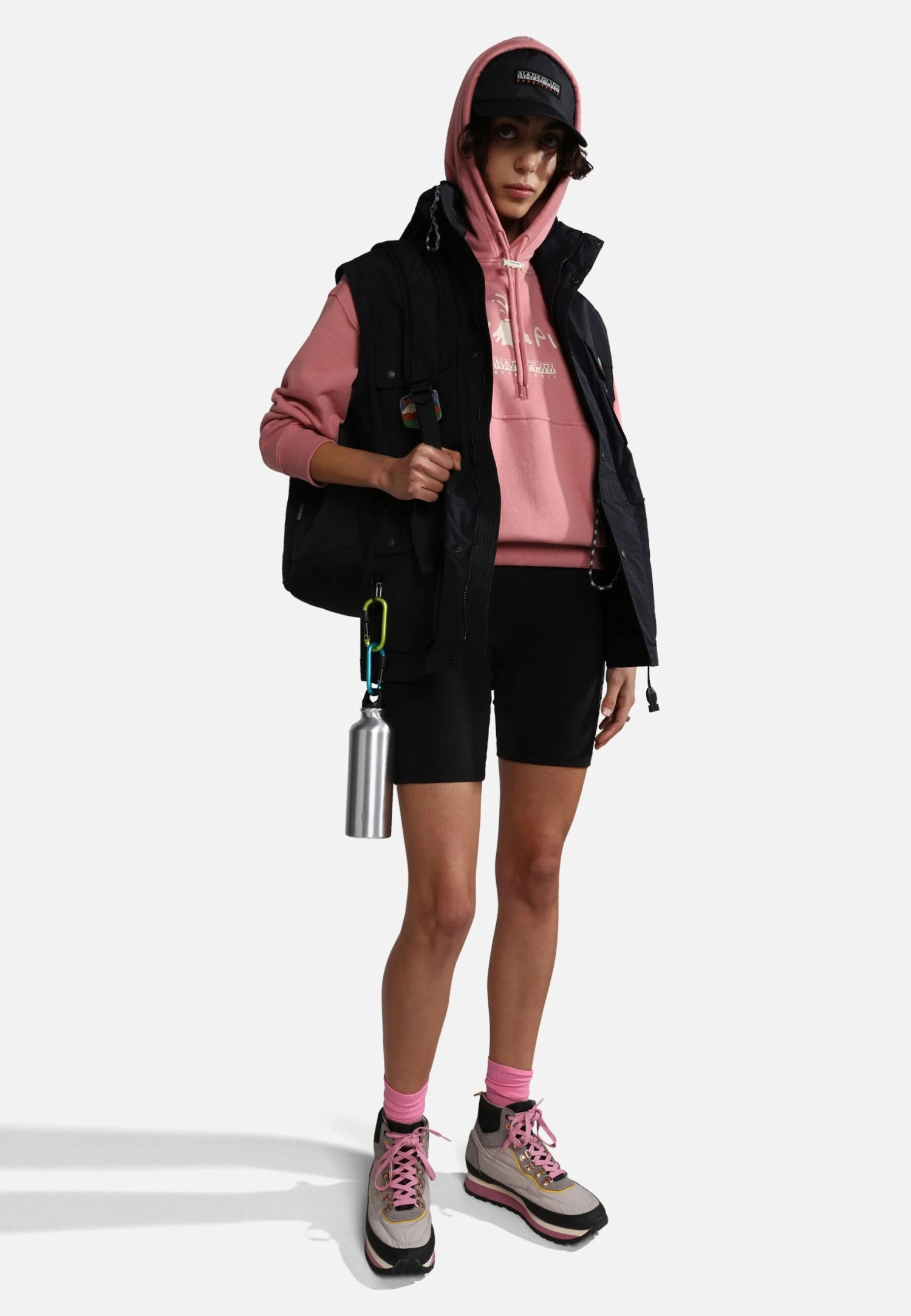 Napapijri Orellana - Hoodie - Pink Lulu 4 Napapijri Orellana - Hoodie - Pink Lulu - Afbeelding 2