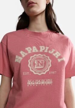 Napapijri Moreno - T-Shirt Print - Pink Lulu -Napapijri 76ebd6dc1be248cf99d3bbacf8856c25
